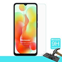 Microsonic Xiaomi Redmi 12c Tempered Glass Cam Ekran Koruyucu