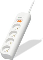 Belkin F9E400FR1M 4'lü 1 Metre Akım Korumalı Uzatma Priz