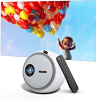 NexiGo Çizgi Film İçin Mini Taşınabilir Beyaz Projektör