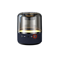 Dvip Q5 TF SD Kart 3.5MM Aux Sesli Görüşme RGB Light Show Taşınabilir Siyah Bluetooth Hoparlör