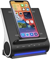 Azpen Hızlı Şarjlı Kablosuz Şarj Cihazı Bluetooth Premium Hoparlörler