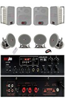 Lastvoice Double Paket-3 Anfili Duvar ve Tavan Hoparlör Seti