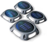 Home Zone Security Solar Güverte Işıkları Hava Koşullarına Dayanıklı 4 Adet