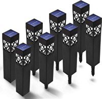 Home Zone Security Güneş Enerjili Açık Yol Led Işıkları 8 Adet