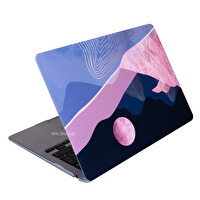 SyncCase Huawei Matebook D15 (2019-2020-2021-2022 Yılı) ile Uyumlu Kapak Koruyucu Wavelayers01NL Pembe