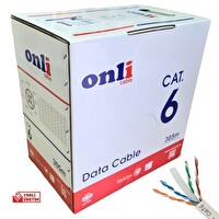 Onli Cat6A 23AWG UTP 305 M Gri Network Kablosu