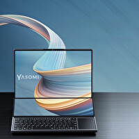 Yasomi Twin-Up Intel Core i7- 10850H 16" 64 GB DDR4 RAM 2 TB SSD Çift SSD Çift Ekran W11 Pro Taşınabilir Bilgisayar