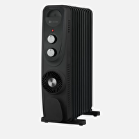 Dijitsu 2700W 11 Dilim Siyah Yağlı Radyatör