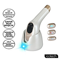 Icotech HR95 Sınırsız Atım Safir Buz Başlıklı UV Dezenfeksiyon Lazer Epilasyon Aleti