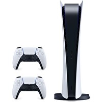 Sony Playstation 5 Dijital Versiyon Oyun Konsolu + 2. Dualsense Kol (İthalatçı Garantili)