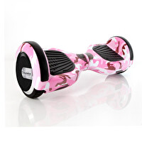 Citymate Elektrikli Kaykay 6.5" Pembe Kamuflaj Grafity Desenli Akıllı Hoverboard