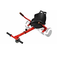 Citymate Teknofonik Hoverkart Tüm Modellere Uyumlu Hoverboard Oturağı Gokart Aparatı Kırmızı