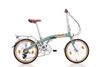 Bianchi 20 Jant New Vintage Folding 290H 7S Tourney Celeste Katlanabilir Bisiklet