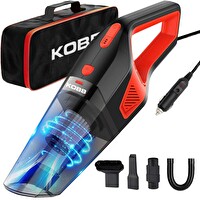 Kobb KBV12 12 Volt 120 W Araç Süpürgesi - 5 Parça Aksesuar Seti - Taşıma Çantası